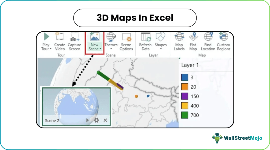3D Maps In Excel