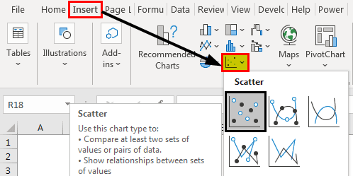 3D Scatter Plot in Excel