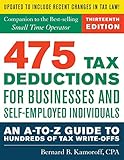 #5 – 475 Tax Deductions for Businesses and Self-Employed Individuals