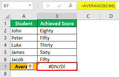 AVERAGE Function 1-3