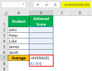 AVERAGE Function 1