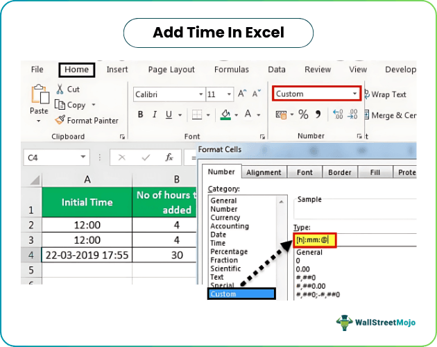 Add Time In Excel