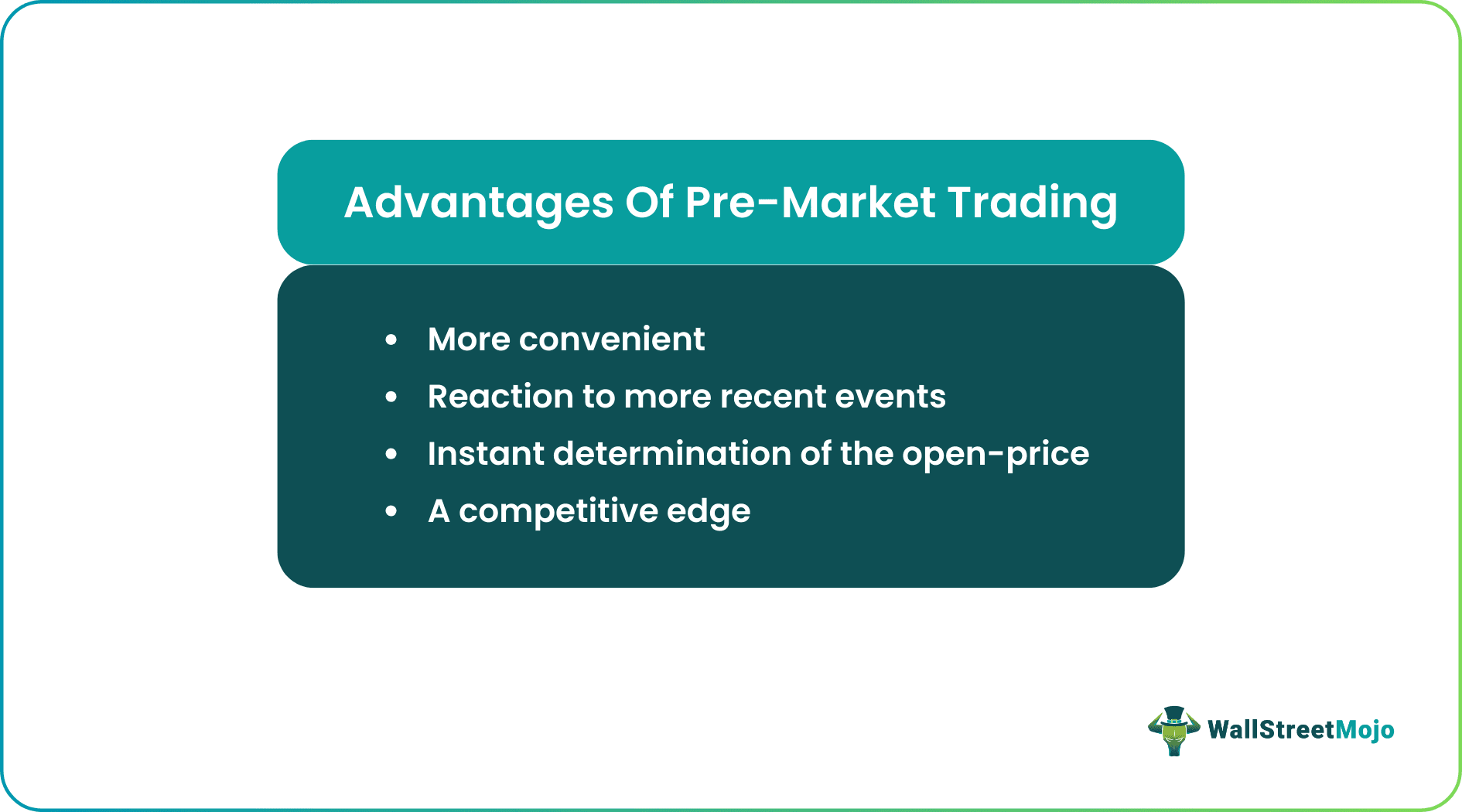 Advantages Of Pre-Market Trading