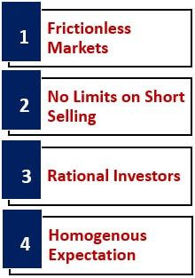 Assumptions of the Capital Market