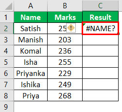 Auditing Tools In Excel Example 5