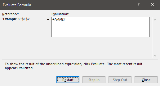 Auditing Tools In Excel Example 5-8