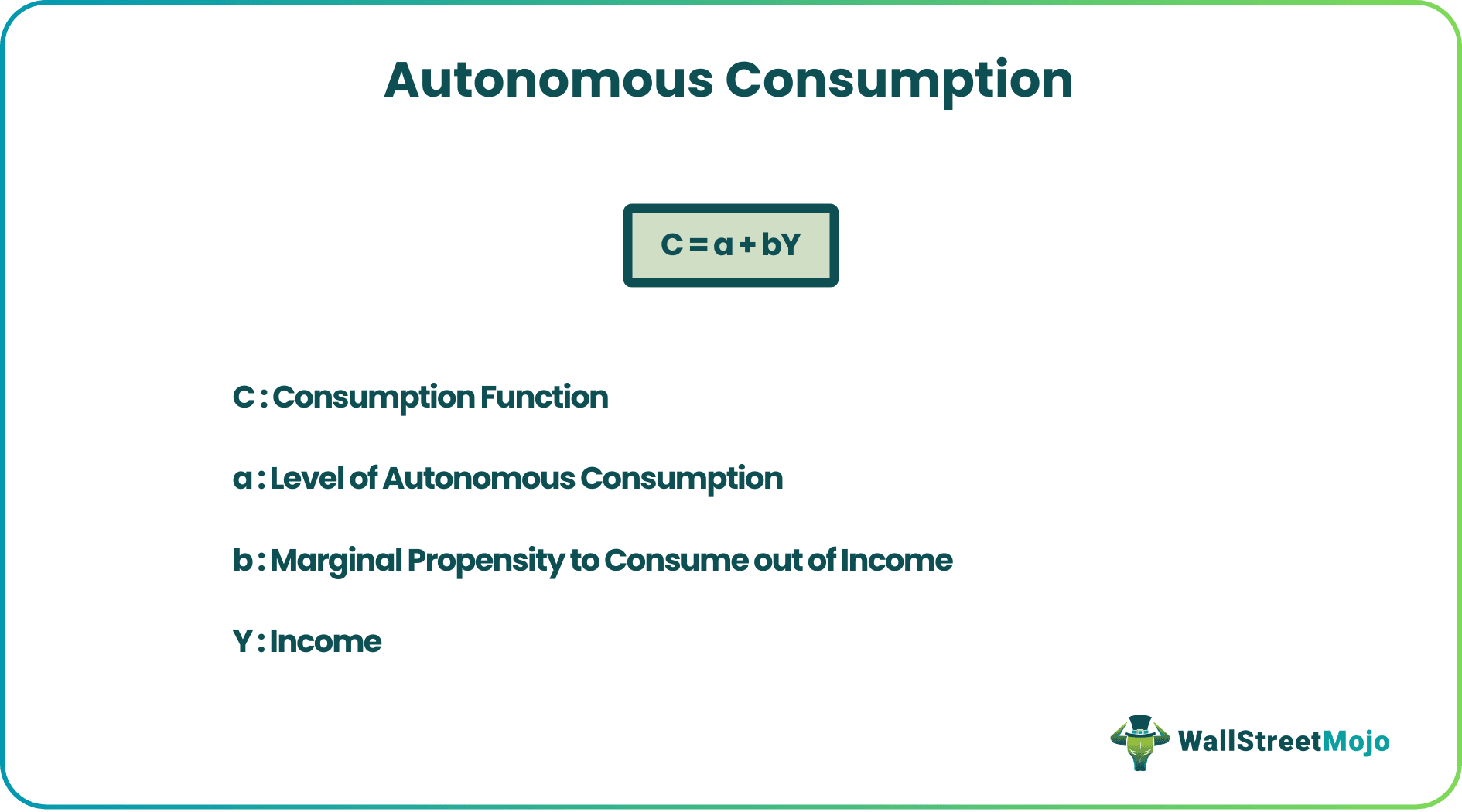 Autonomous Consumption
