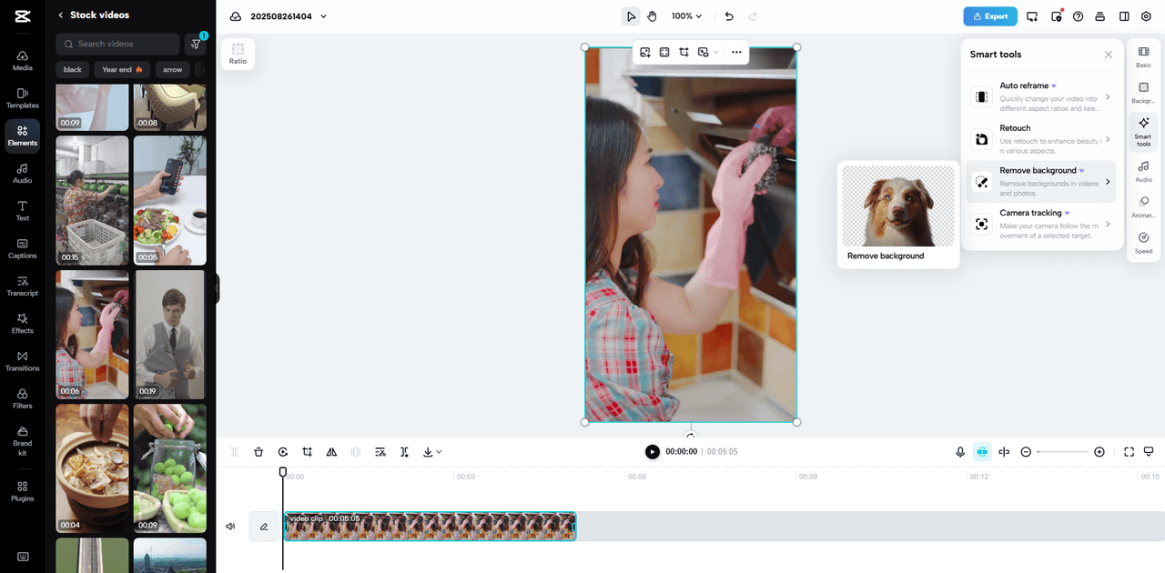 Background Remover That Supports HD and 4K Video Editing