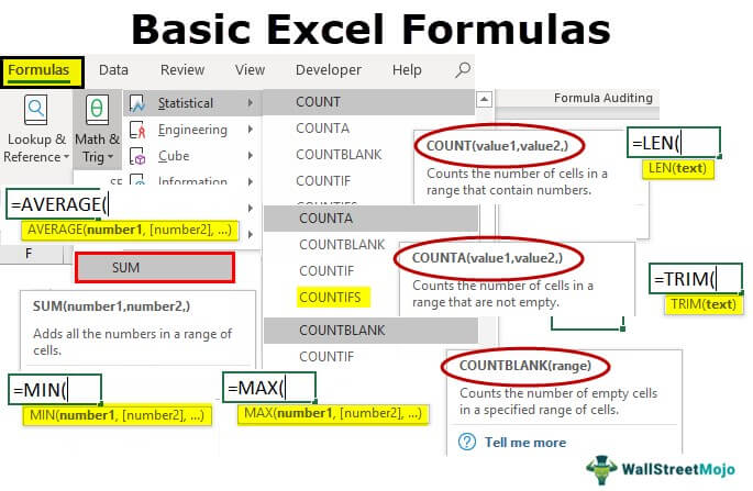 Basic-Excel-Formulas