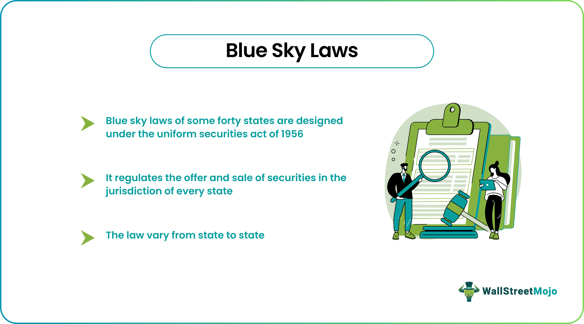 Blue Sky Laws Role