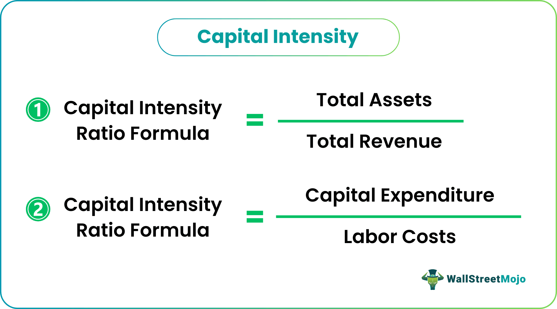 Capital Intensity