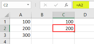 Cell References in Excel 1-2