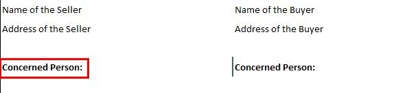 Components of Purchase Order Template - Part 10