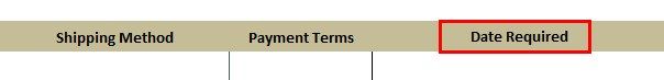 Components of Purchase Order Template - Part 13