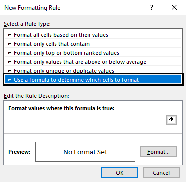 Conditional Formatting For Dates Example 1-3