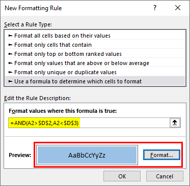 Conditional Formatting For Dates Example 3-1