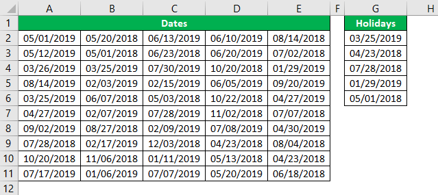 Conditional Formatting For Dates Example 4