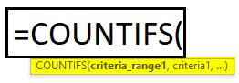 Countifs-Function-in-Excel-Syntax