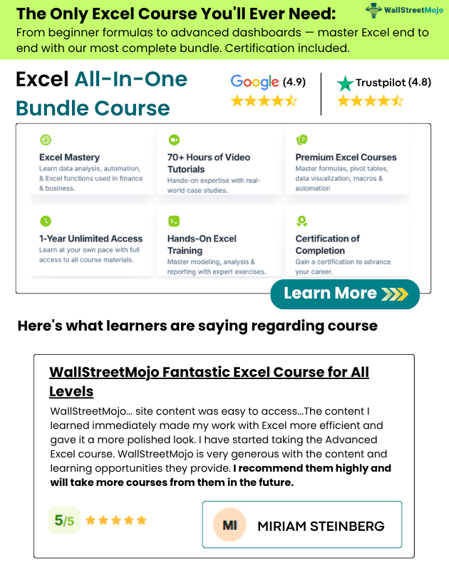 Course Banner Excel all in One Bundle