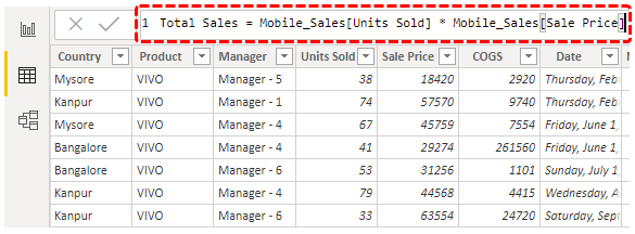 Create New Calculated Column - Step 3