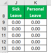 Creating Excel Timesheet from Scratch - Step 8