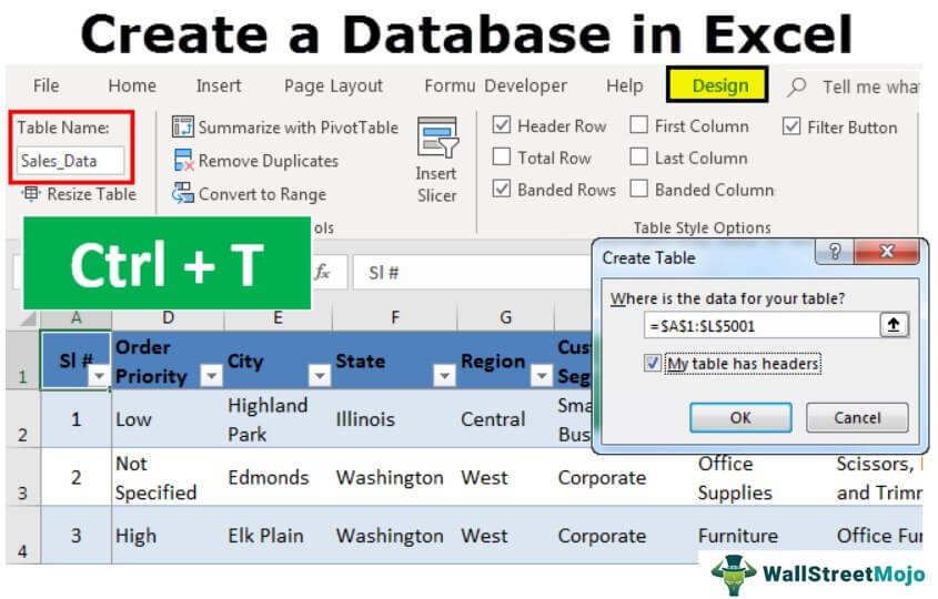 Database-in-Excel