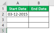 Date Range in Excel - Example-1