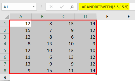 Example #3 - Generate Decimal Numbers