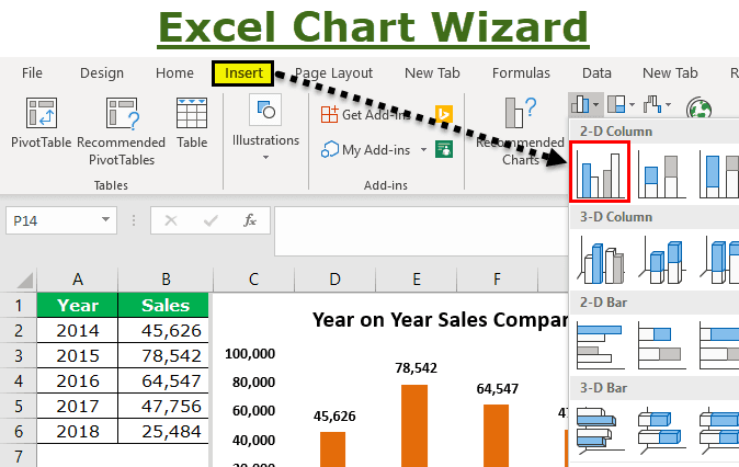 Excel-Chart-Wizard