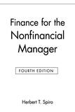 Finance for the Non-Financial Manager