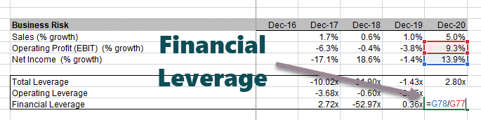 Financial Leverage Colgate