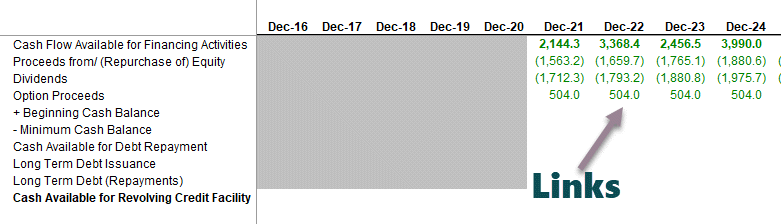 Financial-Modeling-debt-schedule-part-1