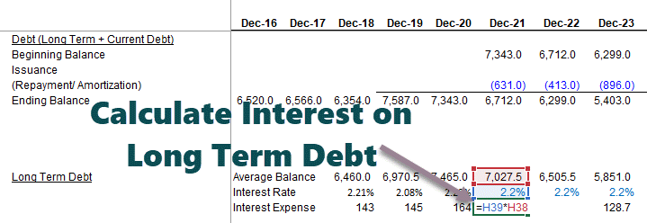 Financial-Modeling-debt-schedule-part-8