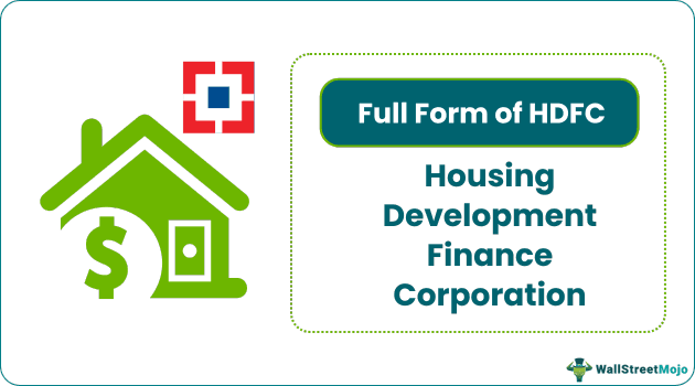 Full Form Of HDFC