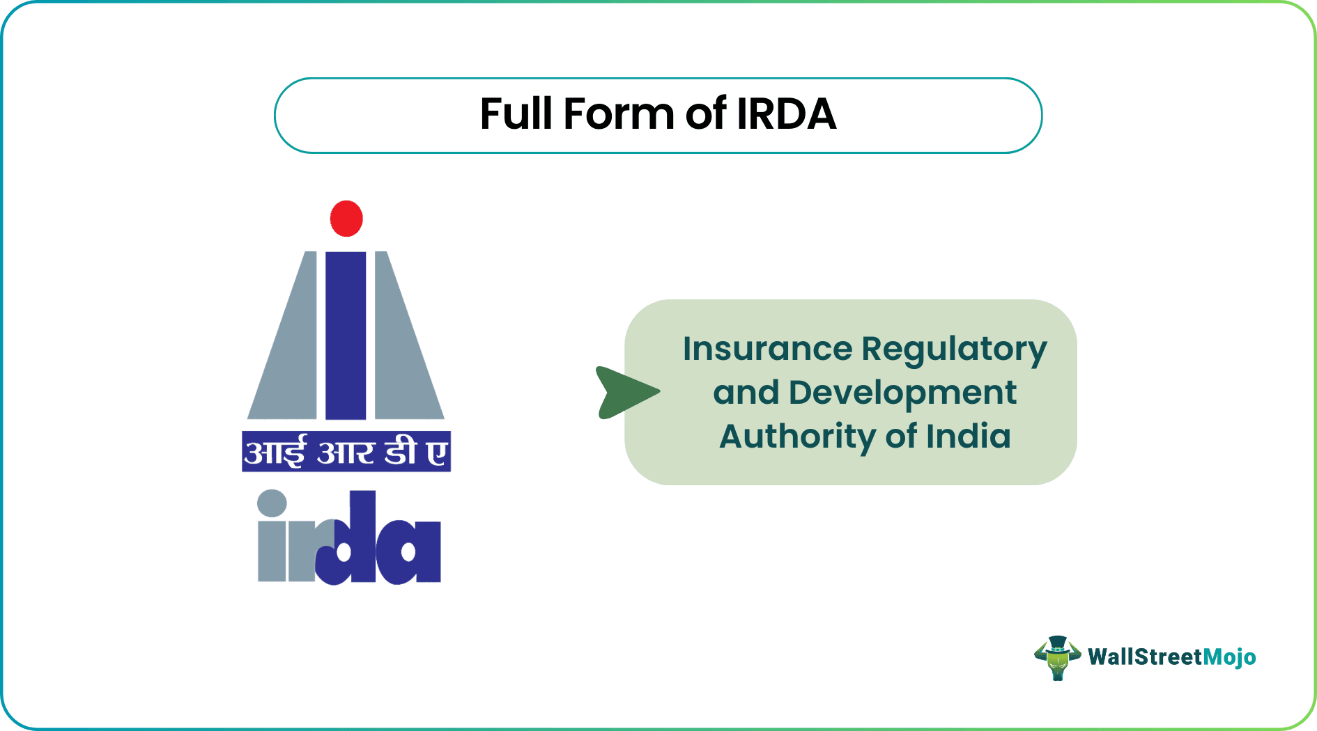 Full Form of IRDA