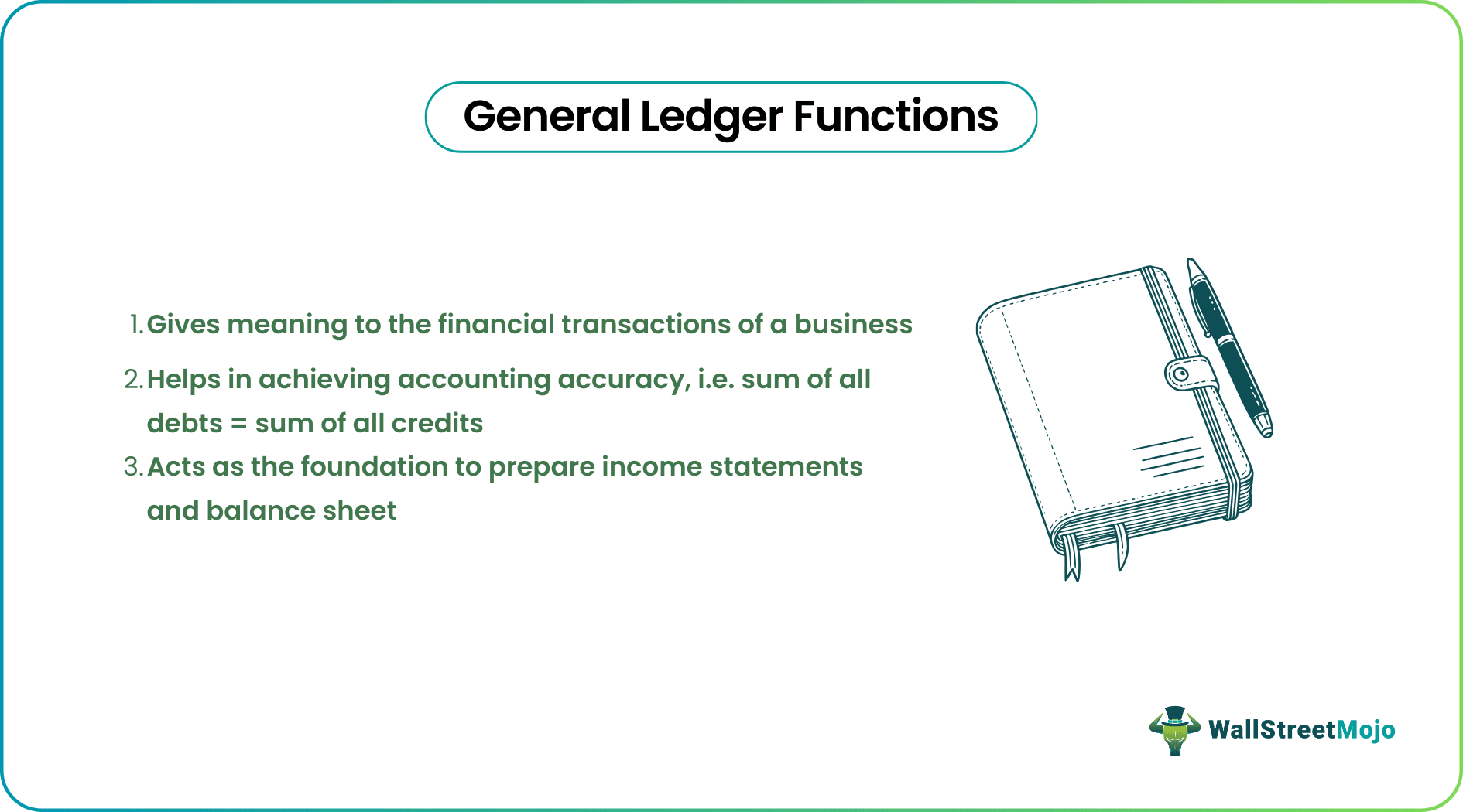 General ledger Functions