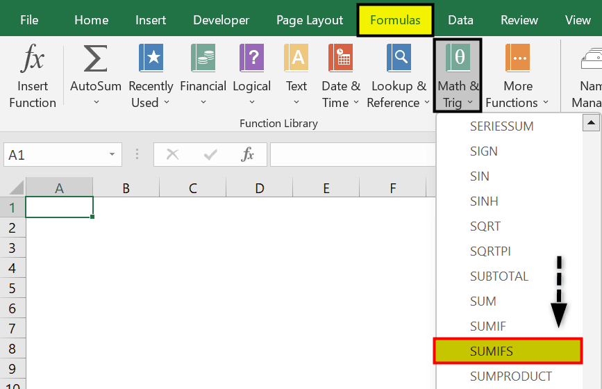 How To Use SUMIFS Function In Excel 1