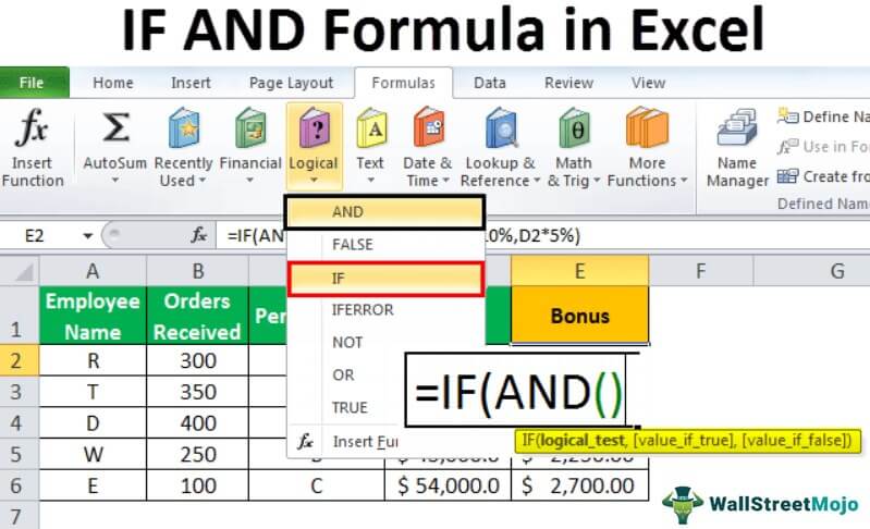 IF AND Excel Statement - How to Use this Formula?