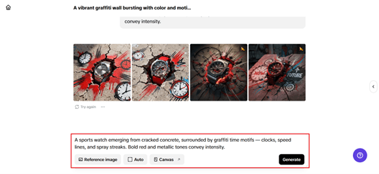 Insert Your Idea And Generate