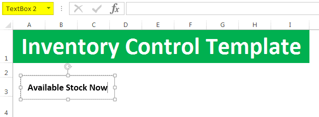 Inventory Template Example 1-10