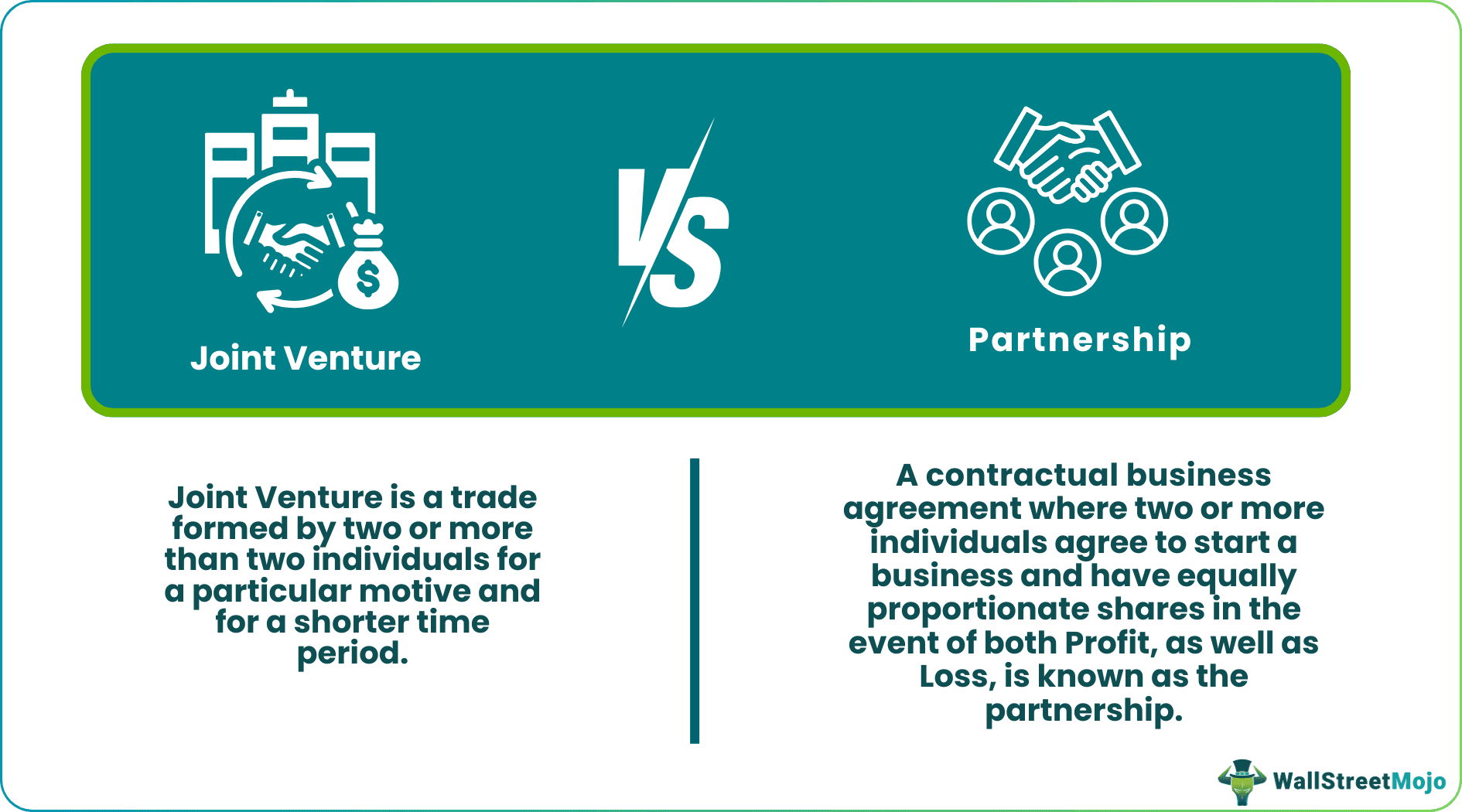 Joint Venture vs. Partnership