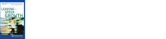 Leading At The Speed of Growth