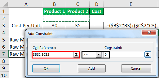 Linear Programming Example 1-10