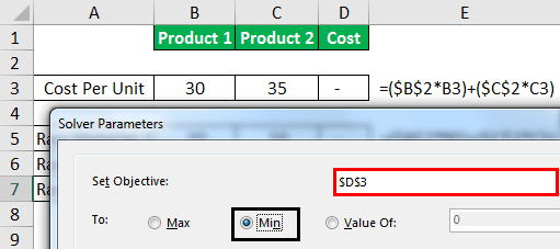 Linear Programming Example 1-8