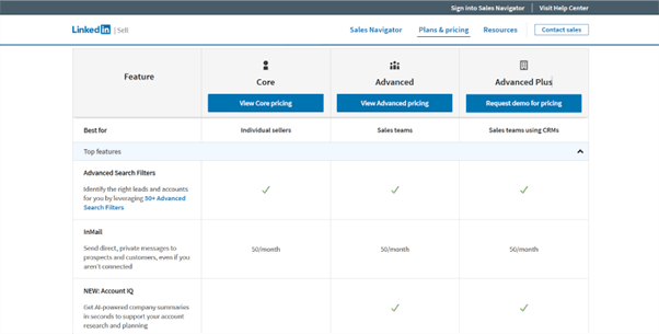 LinkedIn Sales Navigator
