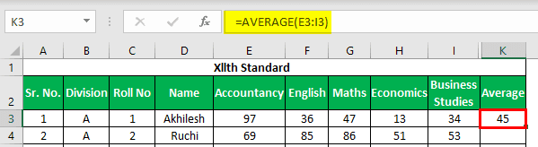 Marksheet-in-Excel-Example-1.10