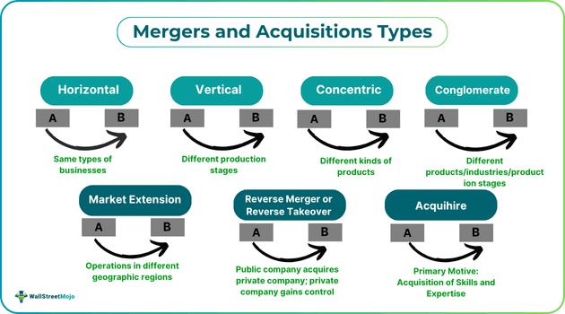 Mergers and Acquisitions Types