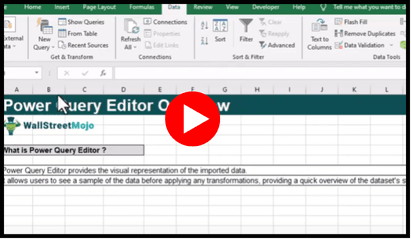 Overview of Power Query Editor