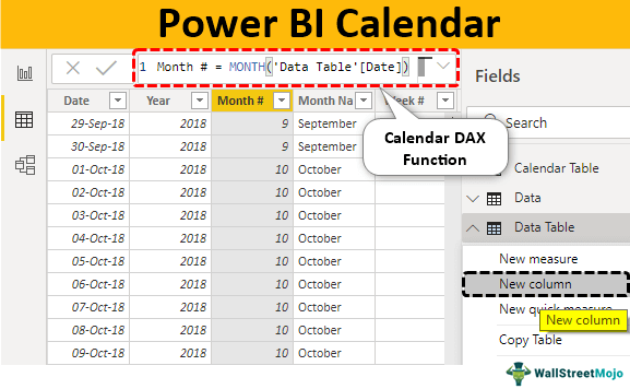 Power-BI-Calendar