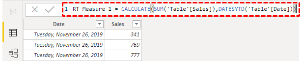 Running Total in Power BI Step-20